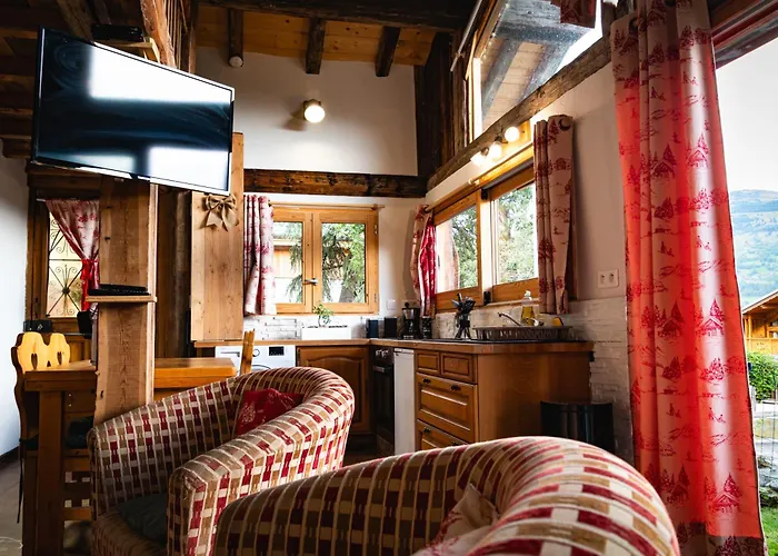 Chalet La Plagne Jacuzzi Vue Top